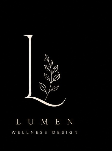 Lumen Wellness Design logo concept