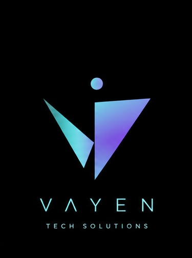 Vayen Tech Solutions logo concept
